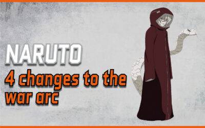 4 Changes for a better Naruto war arc