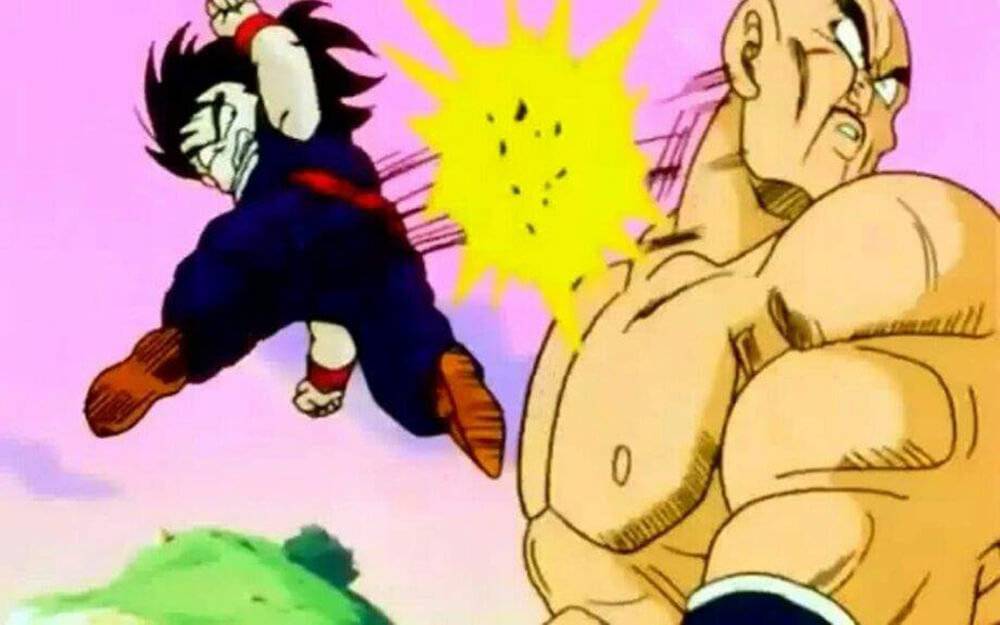 gohan vs nappa