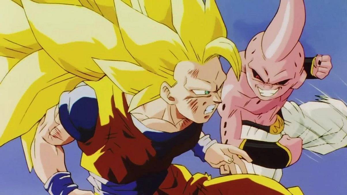 goku vs kid buu