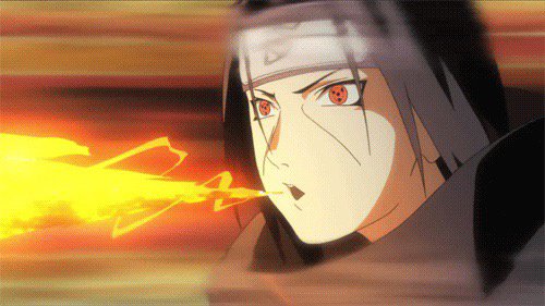 itachi-uchiha-fire jutsu-